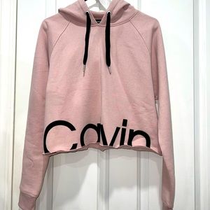Calvin Klein crop hoodie